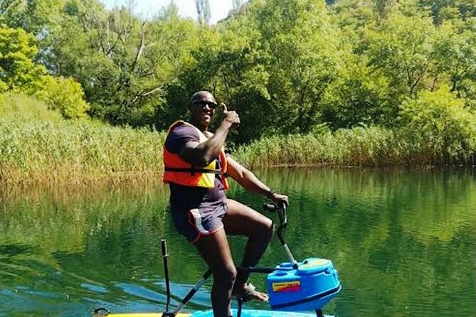 1 st Waterbike Safari in the World - Ivan, Victor, and the tone of the outing
