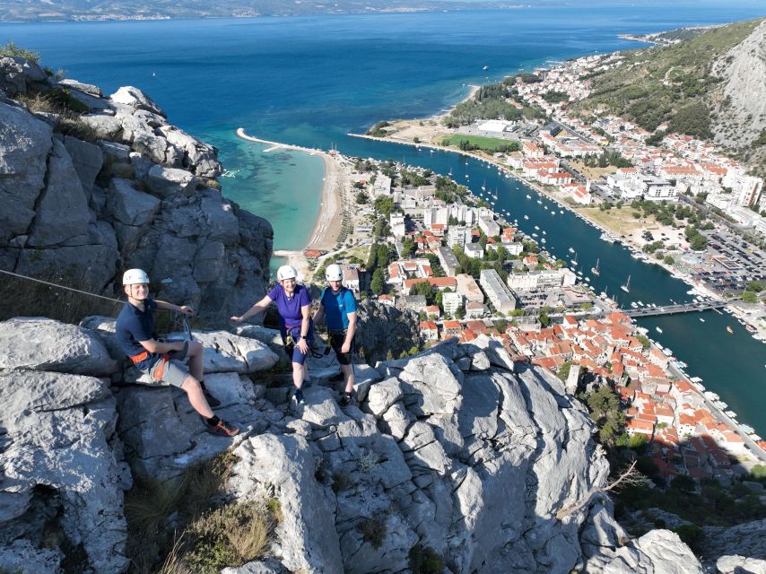3-Hour Via-Ferrata Adventure in Fortica Fortress - Moving along the fixed-wire ridge