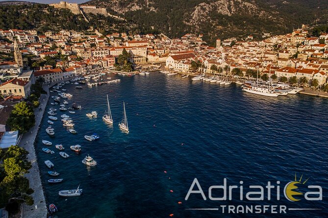 4 Islands Tour from Split to Zlatni Rat, Hvar & Pakleni Islands - Stomorska, Šolta’s Small Harbor Finish