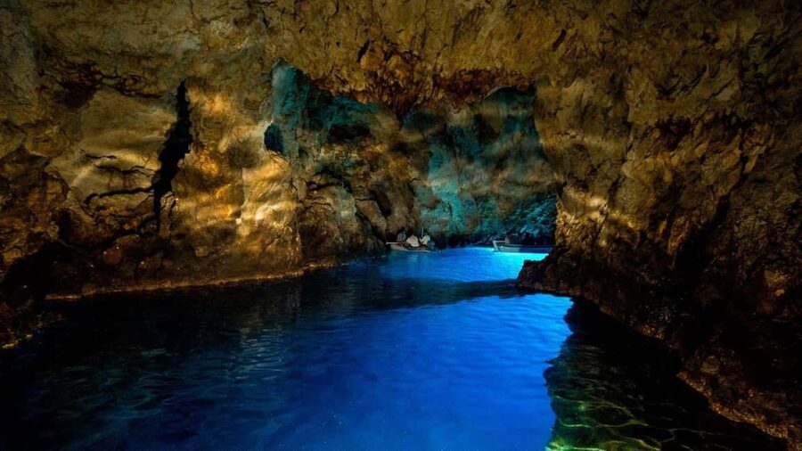 Adriatic Adventure: Blue Cave & 6 Islands Speedboat Escape - The Blue Cave and its famous blue light