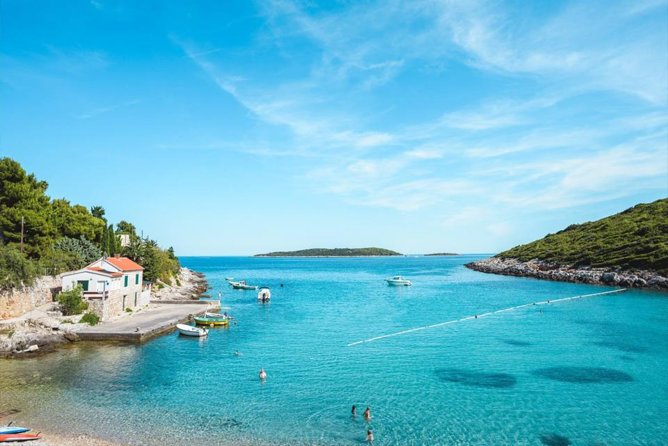 All-inclusive Gastro Blue Cave Tour from Split - Solta supplies the final swim