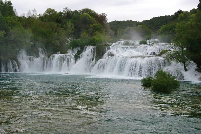 All inclusive luxury Krka waterfalls trip from Split or Trogir. - Visovac Island and its small monastery
