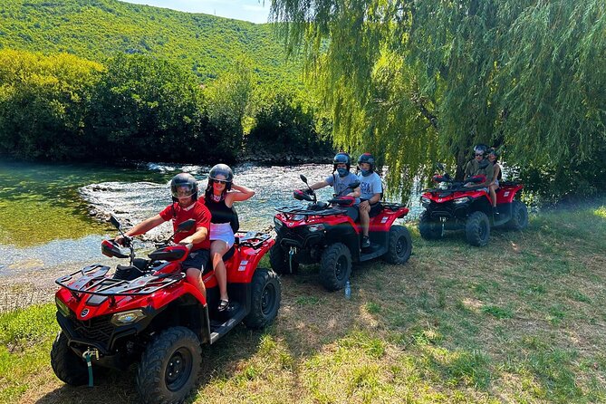 ATV Quad Tour from Split with Swimming and Waterfalls - Mountain tracks and the ride between the rivers