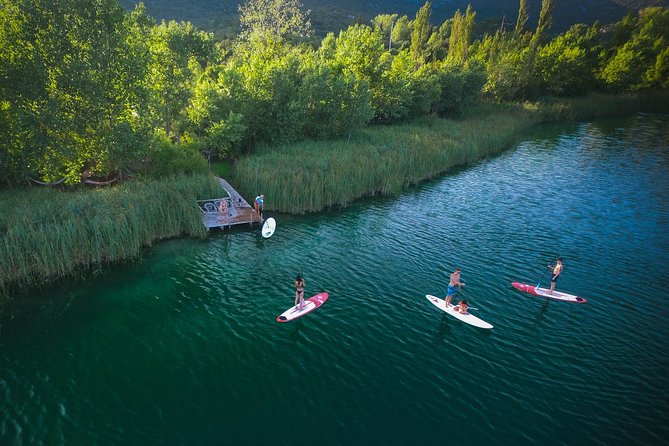 Bacina Lakes Stand-Up Paddle Board Tour - Returning to the beach bar by 13:00