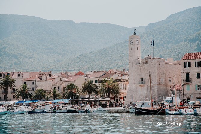 Blue cave, Mama Mia and Hvar, 5 island speedboat tour from Trogir - Srebrena, the Mamma Mia photo stop