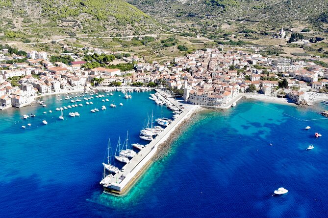 Blue cave, Mamma Mia and Hvar, 5 islands speedboat tour - Budikovac’s Blue Lagoon in summer