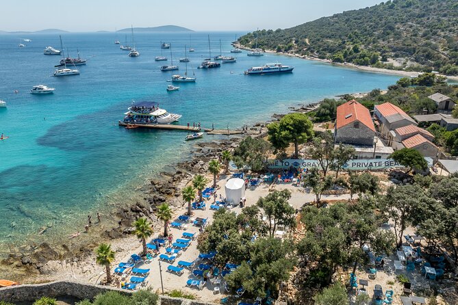 Blue Lagoon & 3 Islands Cruise with Lunch from Split - Čiovo gives you the first swim