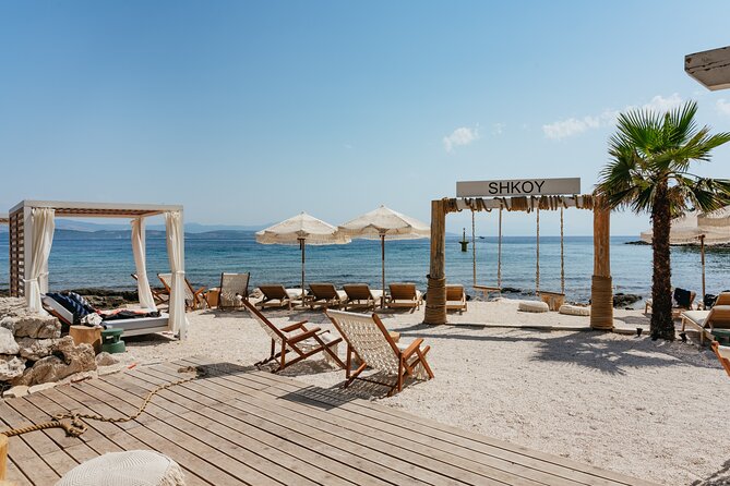 Blue Lagoon & 3 Islands Small-Group Speedboat Tour - Trogir: one hour in a UNESCO-listed town