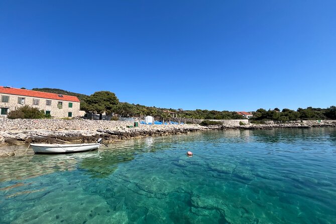 Blue Lagoon and 3 Islands Speedboat Tour from Trogir - Duga Cove on Čiovo: a gentler final stop