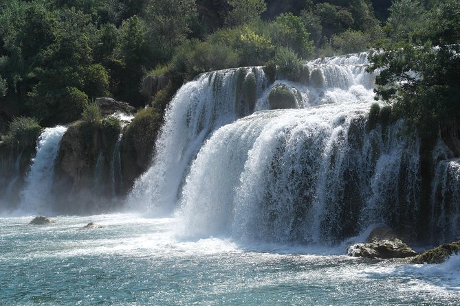 Blue Lagoon and Trogir town - half day speed boat tour - One hour among Trogir’s stone lanes