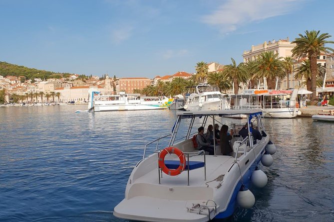 Blue Lagoon and Trogir town - half day speed boat tour - Two hours in the Blue Lagoon at Krknjasi Bay