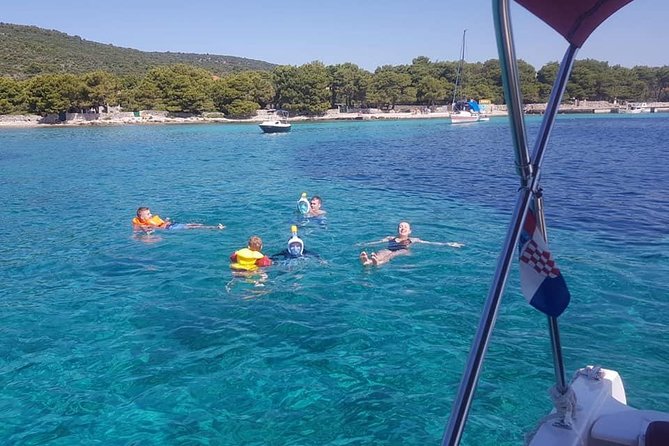 "Blue Lagoon" Half day Chill out tour from Trogir - Uvala Duga from 12:15 to 13:30