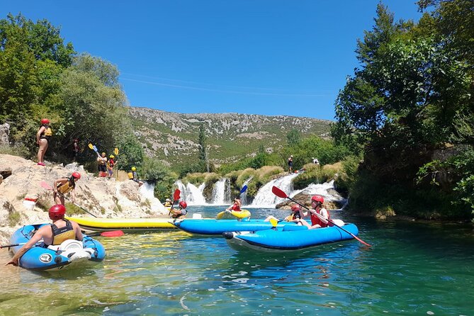 Canoe safari adventures at Zrmanja river day tour - Small Rapids Bring the Right Amount of Action