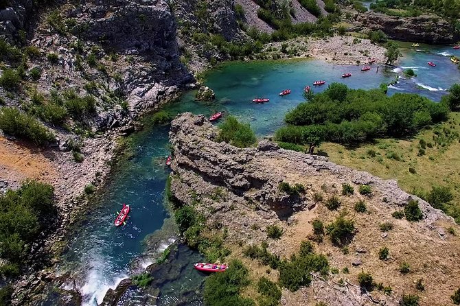 Canoe safari / rafting on river Zrmanja - Why the Zrmanja Canyon makes this outing special