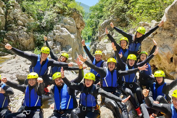 Cetina River Extreme Canyoning Adventure from Split or Zadvarje - Velika Gubavica Waterfall and the Main Rappel