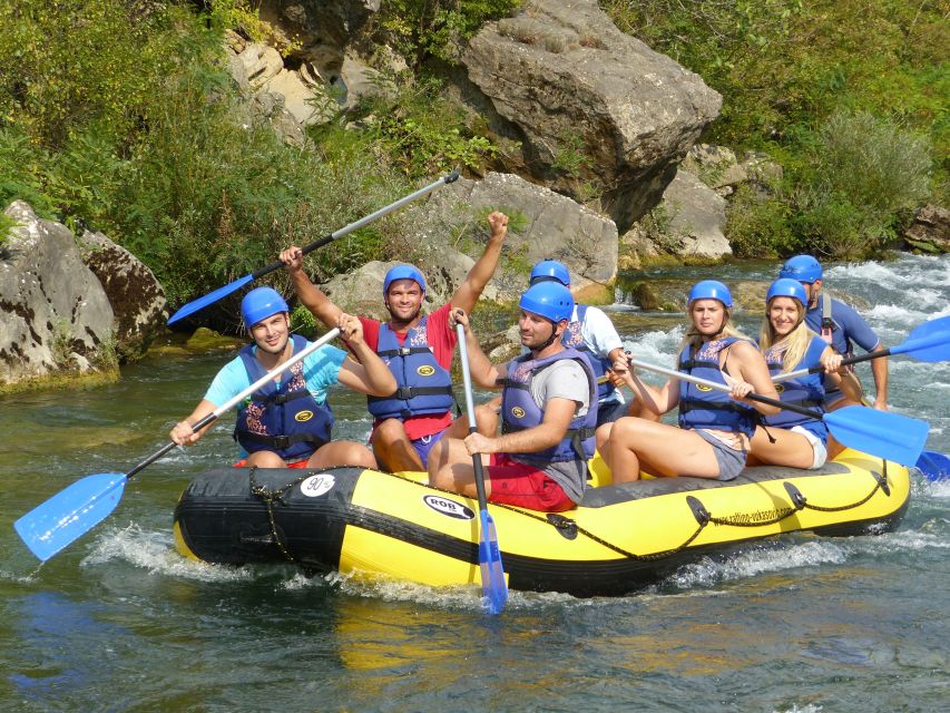 Cetina River: Rafting and Cliff Jumping Tour - Swimming in the Cetina’s cold pools