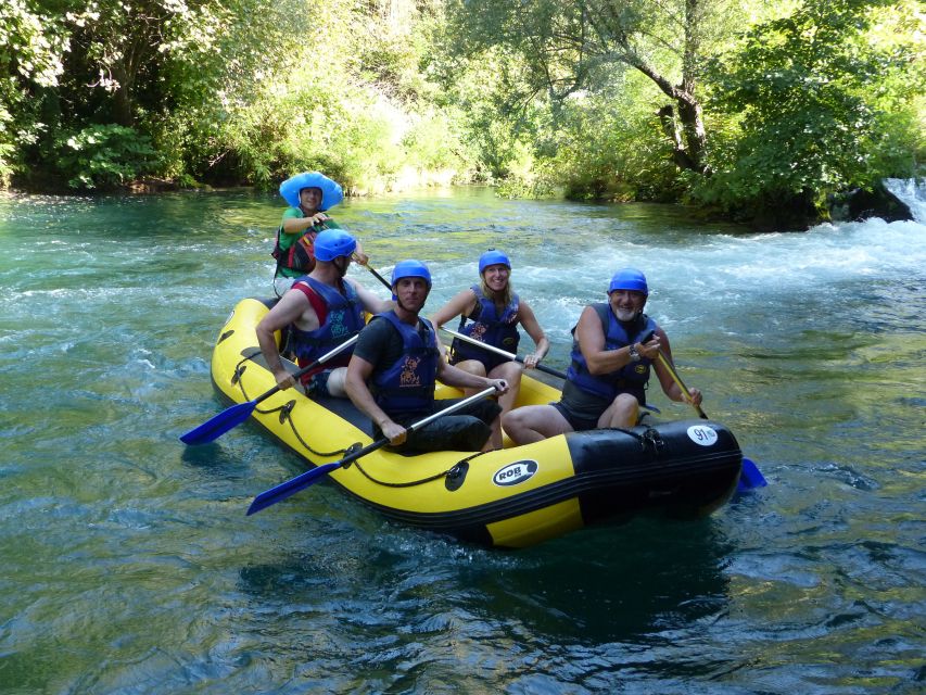 Cetina River: Rafting and Cliff Jumping Tour - Cliff jumping from up to 5 meters