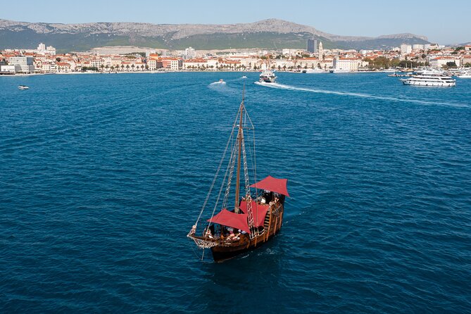 Columbo's Pirate Ship "Santa Maria" - Split Panoramic & Sunset Tour - Setting out from Split’s Riva