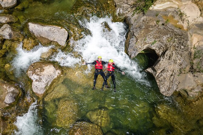 Extreme Canyoning on Cetina River from Split or Šestanovac - The waterfall rappel is the reason to choose the extreme option