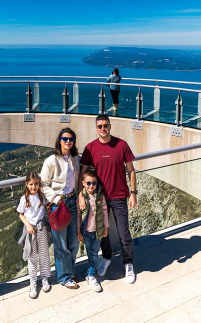 From Makarska: Biokovo Skywalk Entry Ticket with Transfers - Priority entry and the 30-minute Skywalk visit