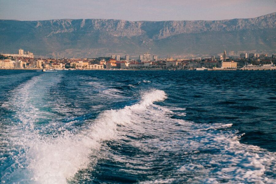 From Omis: Blue Cave & 5 Island Speedboat Tour - Stiniva Cove, a quick view of Vis