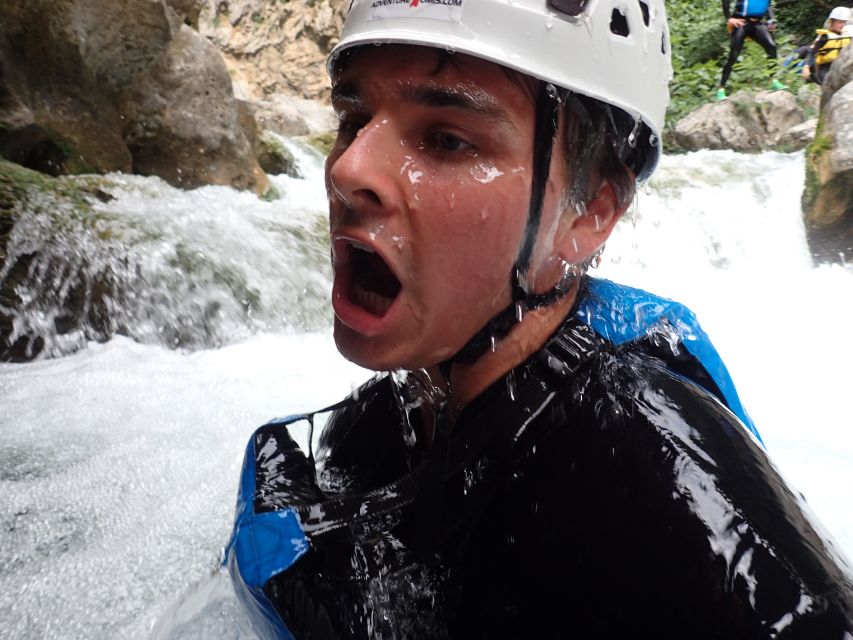 From Omiš: Cetina River Canyoning with Licensed Instructor - Getting suited up for the Cetina River