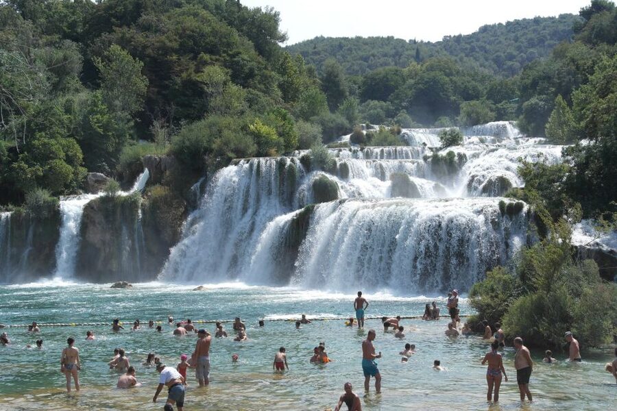 From Omiš: Krka Waterfalls and Trogir Small Group Tour - What to bring for the eight-hour outing