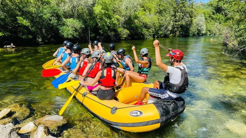 From Omiš/Split: Cetina River Rafting Experience - Two and a half hours among rapids and quiet water