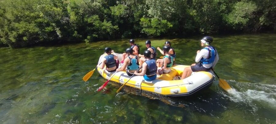 From Omiš/Split: Cetina River Rafting Experience - The three breaks: swim, jump, or take it easy