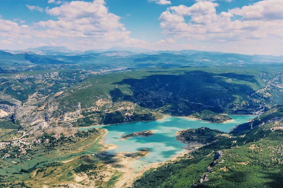 From Sinj: Flight Over Imotski, Trilj, Omiš, and Split - Why this route works so well from Sinj
