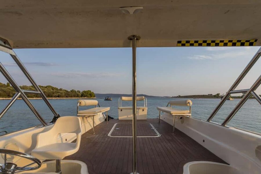 from Split- <strong> 5 island tour with visiting Blue Cave, Hvar</strong> – Five islands, one very full day from Split’ /></p>
<p><p>This is a classic Adriatic speedboat day. You meet near Split’s Riva promenade, by the Split sign at Obala Lazareta 3, then head out with an English-speaking crew. The route covers Biševo, Vis, Budikovac, the Pakleni Islands, and Hvar.</p>
</p>
<p><p>The order gives the day a sensible rhythm. You begin with the most unusual sight, the Blue Cave, then move into short swimming stops before ending in a proper island town. That final stop matters. After several hours of sea air and quick visits, Hvar gives you a chance to sit down for lunch, order coffee or a cocktail, shop, or simply walk.</p>
</p>
<p><p>You should expect a <strong>busy schedule with limited slack</strong>. The total duration is 10 hours, and the stops are tightly timed. That makes the tour useful if you have only one free day from Split, but less suitable if your ideal holiday means lingering on one beach until sunset.</p>
</p>
<div class="twil" style="margin: 20px 0; padding: 15px 0;"><p>More Blue Cave and Vis boat days:</p><ul style="margin: 10px 0; padding-left: 0; list-style: none;"><li style="margin: 0 0 12px 0; padding: 0 0 12px 0; border-bottom: 1px solid #DDE8EE; line-height: 1.4;"><a href="https://thesplittraveler.com/blue-cave-mamma-mia-and-hvar-5-islands-speedboat-tour/">Blue cave, Mamma Mia and Hvar, 5 islands speedboat tour</a><br><span style="font-size: 0.82em; color: #555;"><span style="color: #FF9C24;">★</span> 5.0 &nbsp;&middot;&nbsp; 7,150 reviews</span></li><li style="margin: 0 0 12px 0; padding: 0 0 12px 0; border-bottom: 1px solid #DDE8EE; line-height: 1.4;"><a href="https://thesplittraveler.com/split-trogir-blue-cave-mamma-mia-hvar-and-5-island-tour/">Split/Trogir: Blue Cave, Mamma Mia, Hvar and 5 Island Tour</a><br><span style="font-size: 0.82em; color: #555;"><span style="color: #FF9C24;">★</span> 4.6 &nbsp;&middot;&nbsp; 6,320 reviews</span></li><li style="margin: 0; padding: 0; border-bottom: none; line-height: 1.4;"><a href="https://thesplittraveler.com/blue-cave-6-islands-speedboat-tour-from-split-or-podstrana/">Blue Cave & 6 Islands Speedboat Tour From Split or Podstrana</a><br><span style="font-size: 0.82em; color: #555;"><span style="color: #FF9C24;">★</span> 5.0 &nbsp;&middot;&nbsp; 3,195 reviews</span></li></ul></div><h2 id="blue-cave-on-bisevo-comes-first">Blue Cave on Biševo comes first</h2>
<p><img width="900" height="601" decoding="async" src=
