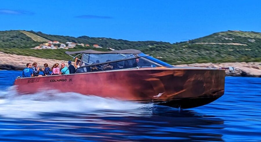 From Split: All-inclusive Blue Cave Tour with Grilled Lunch - Lunch at Milna, with fish, meat, and vegetarian choices