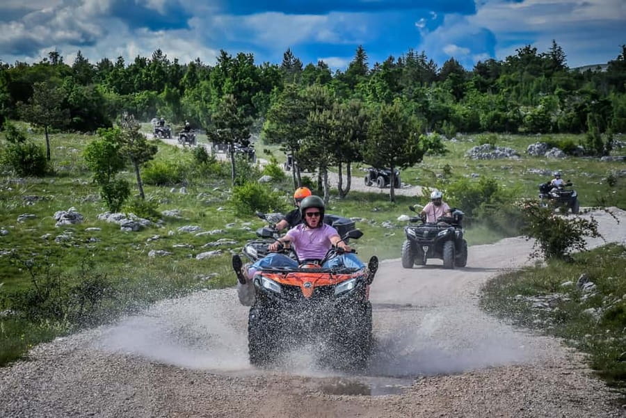 From Split: ATV Dinara Mountain Tour with Picnic - Why Dinara makes a better ATV setting than a beach road