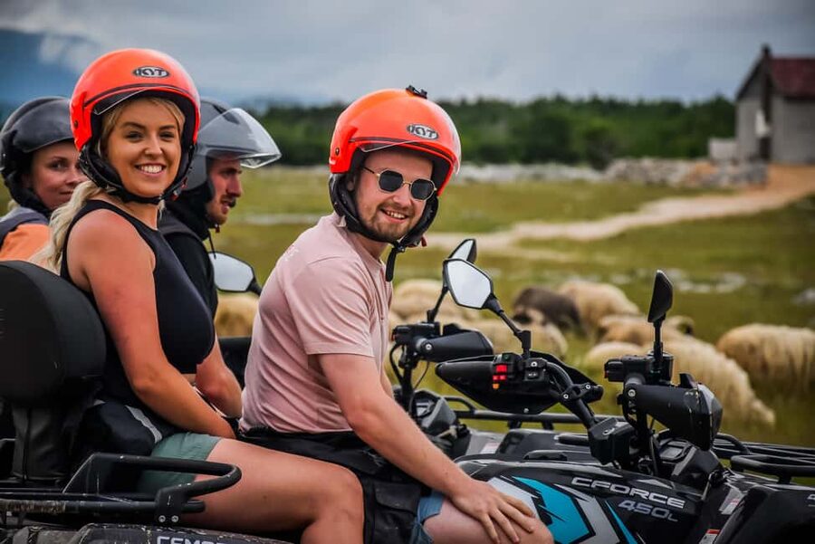 From Split: ATV Dinara Mountain Tour with Picnic - Following the Cetina fields into the hills