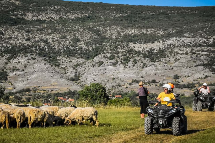 From Split: ATV Dinara Mountain Tour with Picnic - Reaching PD Sveti Jakov at 1,001 meters