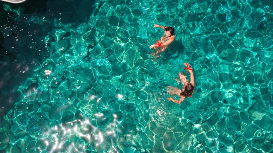 From Split: Blue Cave & 5 Islands Amazing Speedboat Tour - The final swim and the ride back to Split