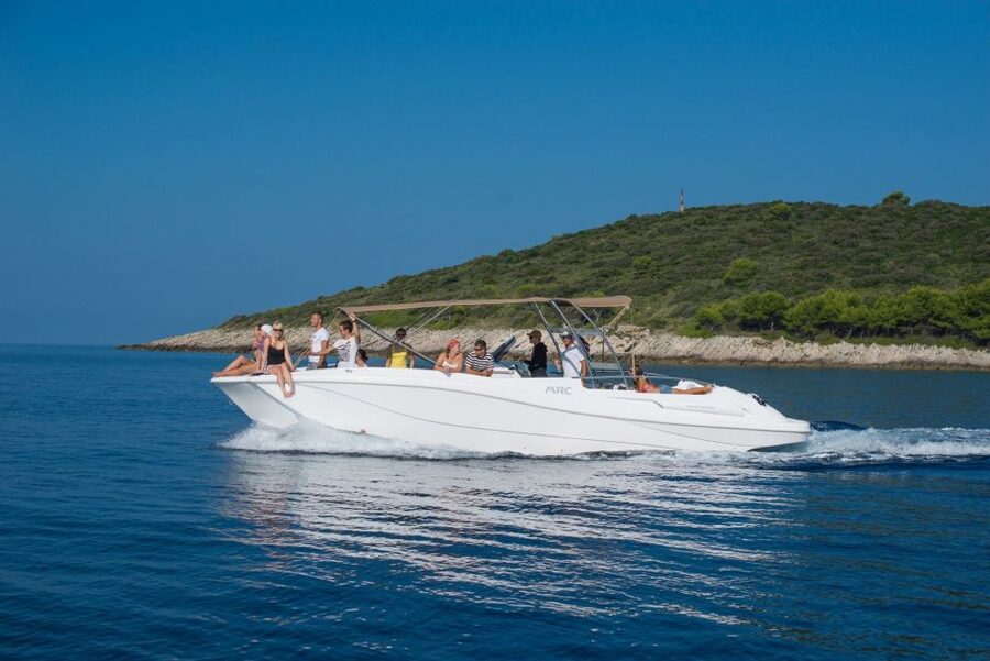 From Split: Blue Cave & Coastal Highlights Private Boat Tour - Leaving Split by private boat
