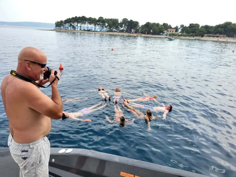 From Split: Blue Cave, Hvar, Mamma Mia, 5 Islands boat Tour - The Pakleni Islands and arrival in Hvar