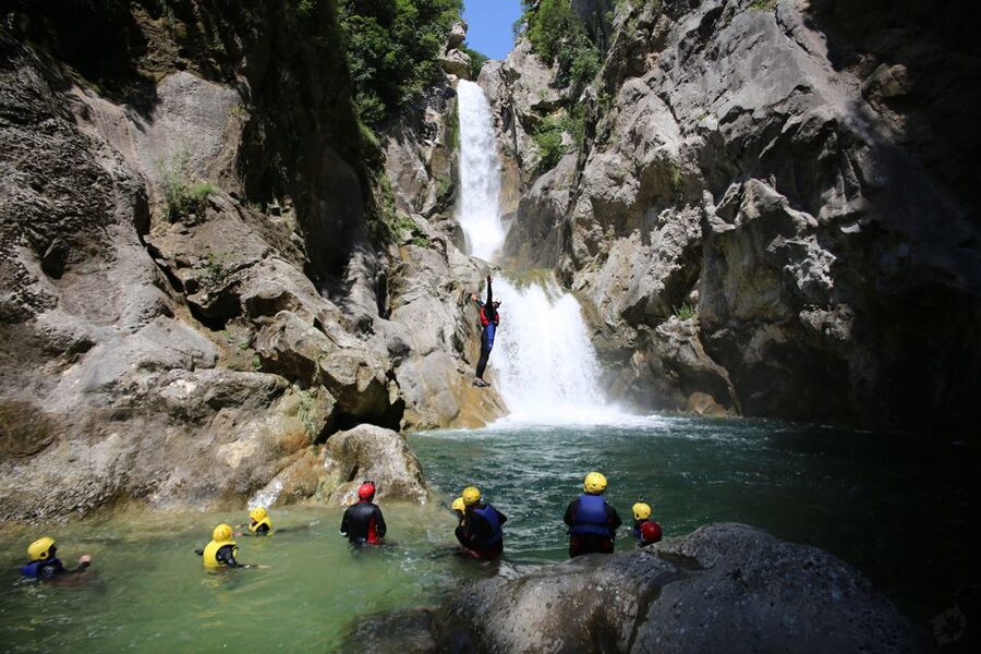 From Split: Canyoning on the Cetina River - Cetina River canyoning at a glance
