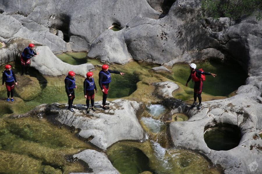 From Split: Canyoning on the Cetina River - What to bring and what to protect