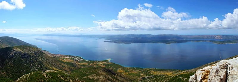 From Split: Catamaran Cruise to Golden Horn & Brač island. - Golden Horn gives you two hours to choose your own pace