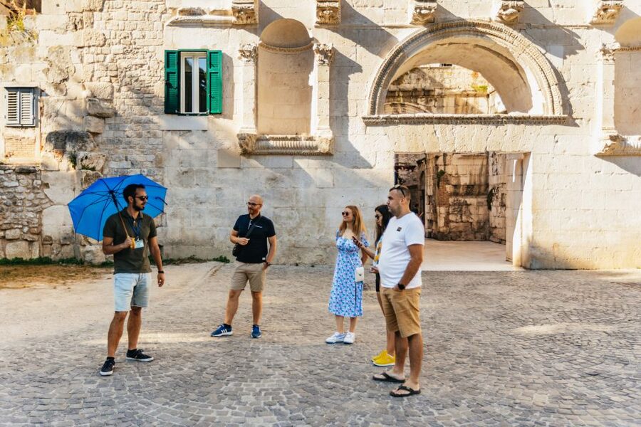 From Split: Half-Day Split & Trogir Small Group Guided Tour - Meeting at the Golden Gate in Split
