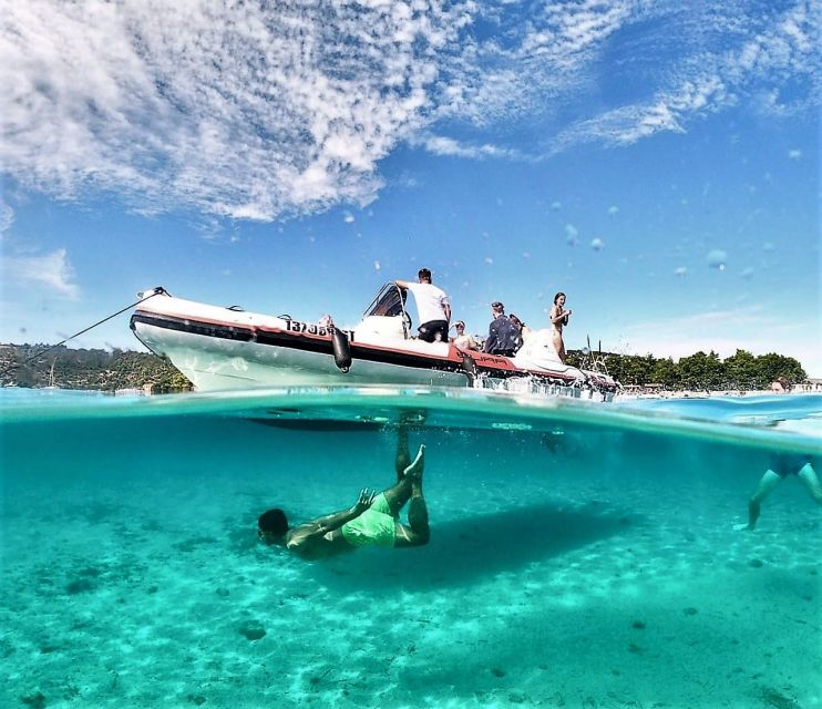 From Split: Half-day Trogir Tour & Speedboat to Blue Lagoon - The Blue Lagoon and its clear turquoise water