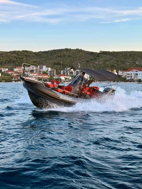 From Split: Half-day Trogir Tour & Speedboat to Blue Lagoon - Meeting the boat at Matejuška Pier