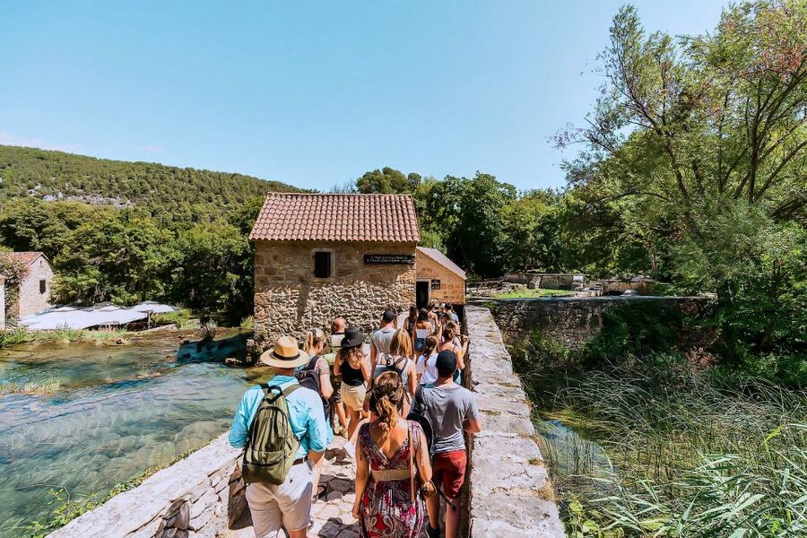 From Split: Krka National Park Tour - Skradin: swim, eat, stroll, or taste local wine