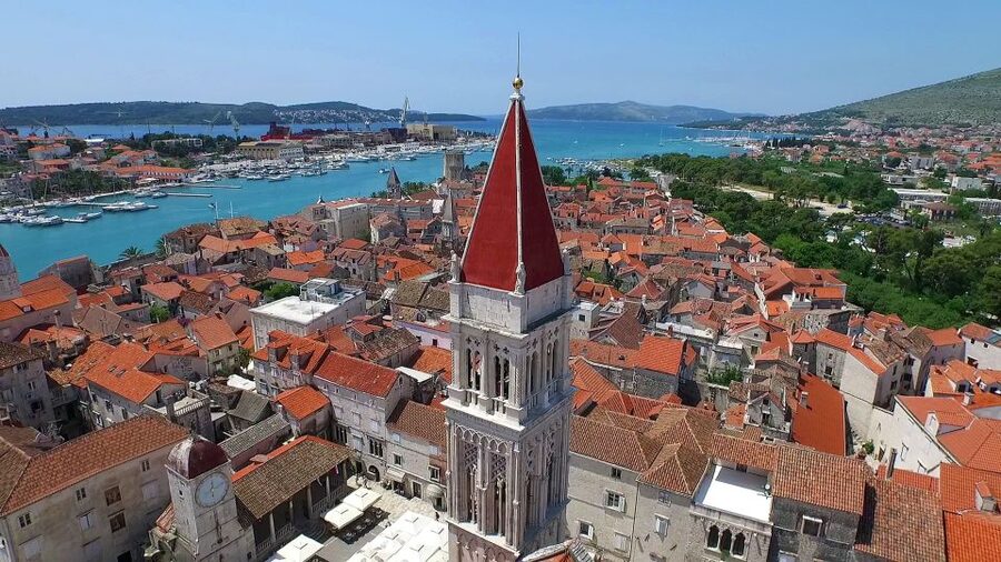 From Split: Krka Waterfalls Cruise & Trogir Walking Tour - The Krka River boat ride to Skradin