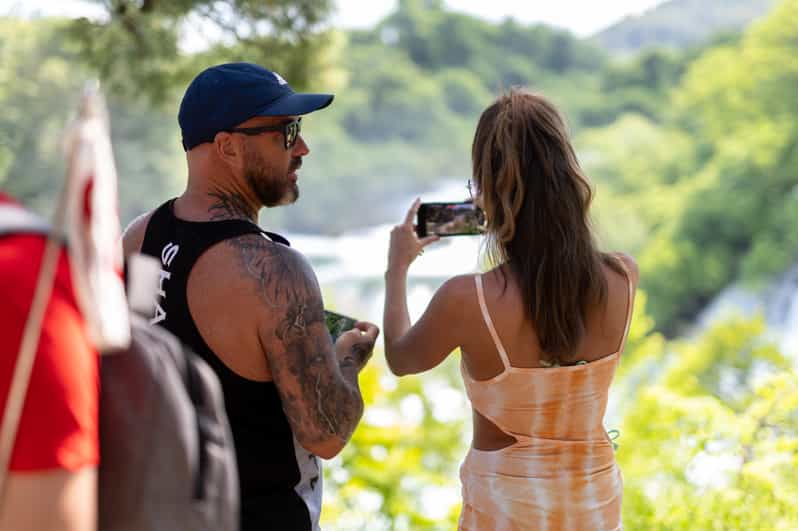 From Split: Krka Waterfalls day tour & wine tasting - The 45-minute walk through watermills and history