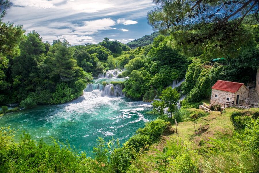 From Split: Krka Waterfalls Tour with Boat Ride & Swimming - Three hours beside the Krka waterfalls