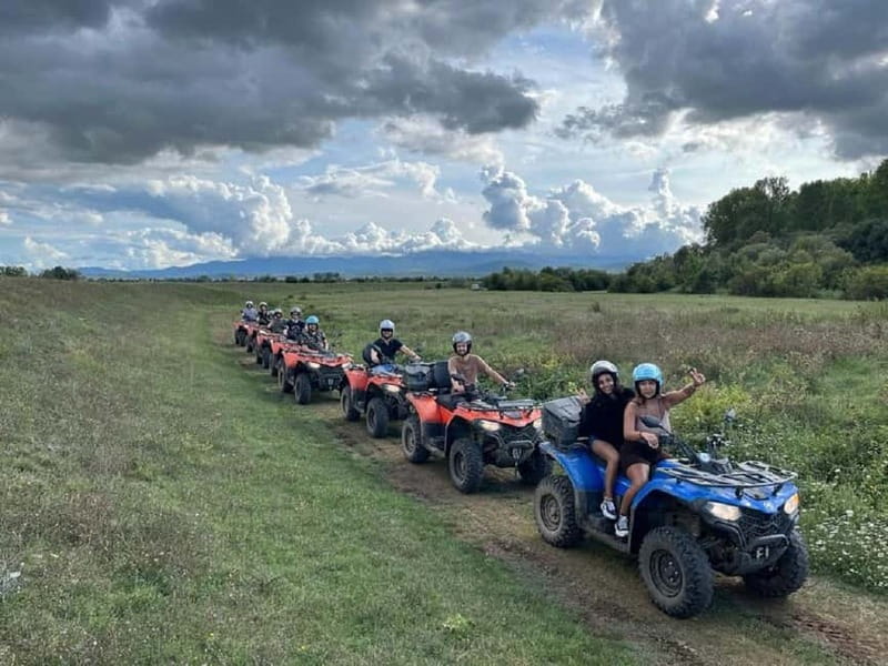 From Split: Off-Road Quad Safari Experience - Riding toward Kamešnica mountain viewpoints
