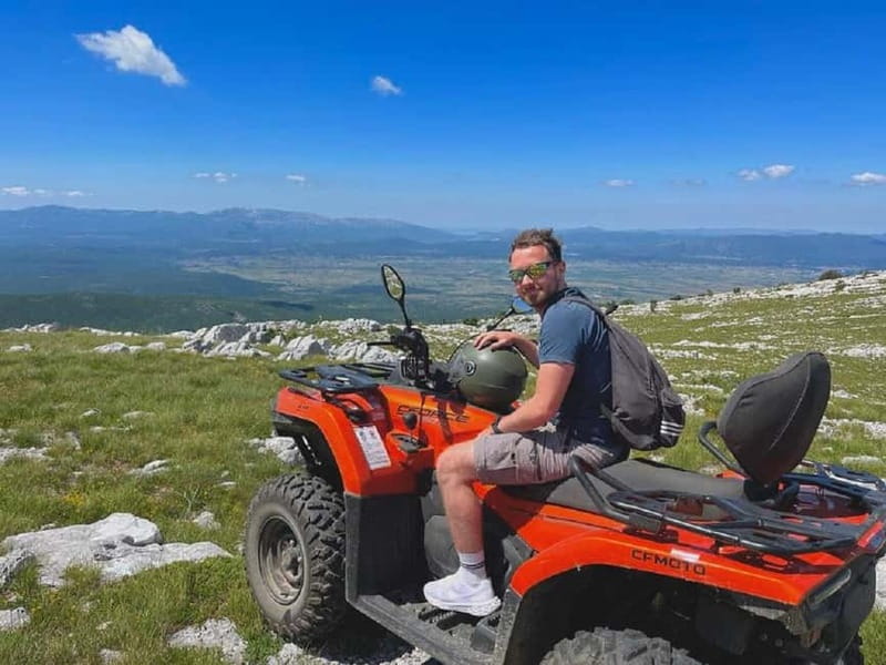 From Split: Off-Road Quad Safari Experience - What the $91 price includes